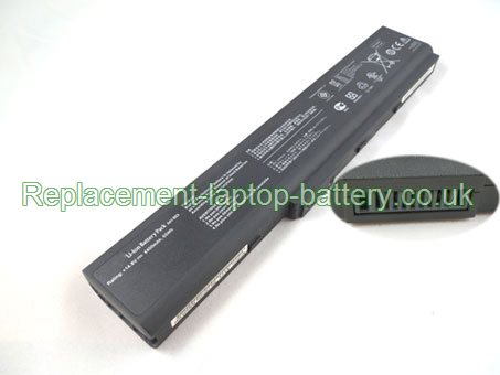 Replacement Laptop Battery for  4400mAh Long life ASUS B53f-so042x, A41-B53, B53JF, B53j-a1b,  