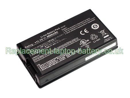 11.1V ASUS C90p Battery 4800mAh