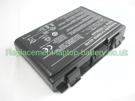 Replacement Laptop Battery for  4400mAh Long life ASUS A32-F82, X8AC, K70IO, X5DIL,  
