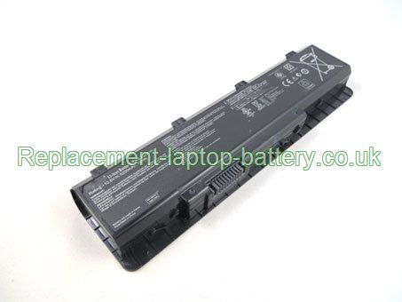 Replacement Laptop Battery for  5200mAh Long life ASUS N75SF Series, A32-N55, N55SL Series, N75E Series,  
