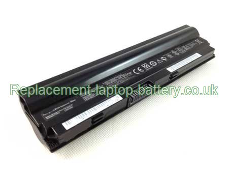 Replacement Laptop Battery for  4400mAh Long life ASUS U24E-PX054D, PRO24E, A31-U24, U24A-PX3210,  