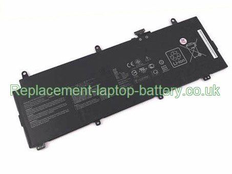 Replacement Laptop Battery for  60WH Long life ASUS ROG Zephyrus S GX531GV-ES017T, GX531GW-ES036T, C41N1828, GX531GW,  