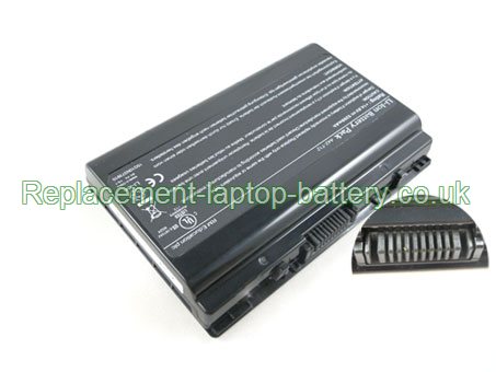 Replacement Laptop Battery for  5200mAh Long life ASUS A42-T12, NBP8A88, 15G10N373910,  