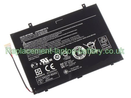 Replacement Laptop Battery for  32WH Long life ACER AP14C8S,  