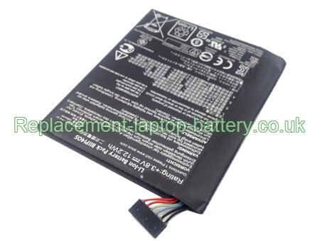 3.8V ASUS MeMO Pad 7 ME70CX Battery 3200mAh