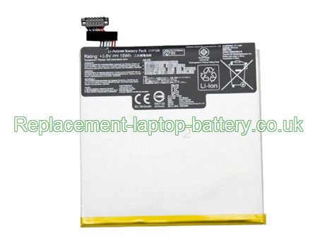 7.5V ASUS MeMO Pad 7 ME176C Battery 38WH