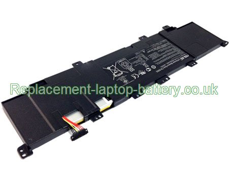 Replacement Laptop Battery for  44WH Long life ASUS C31-X502, PU500CA, VivoBook V500CA-BB31T, VivoBook S500CA-CJ005H,  