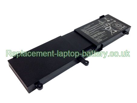 15V ASUS N550JV Battery 4000mAh