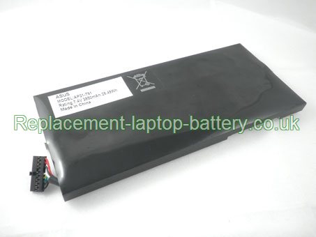 Replacement Laptop Battery for  3850mAh Long life ASUS AP21-T91, Eee PC T91,  