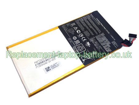 Replacement Laptop Battery for  19WH Long life ASUS C11P1328, Transformer Pad TF103C,  