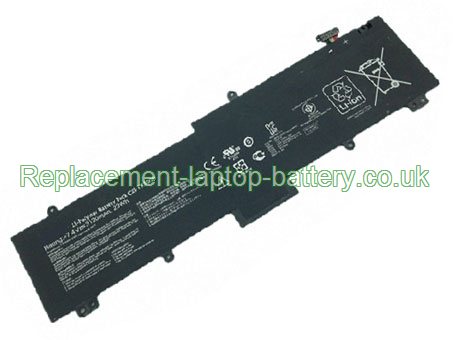 Replacement Laptop Battery for  23WH Long life ASUS C21-TX300D, Transformer Book TX300CA, Transformer Book TX300C,  