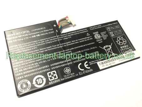 3.75V ACER AC13F3L Battery 4960mAh