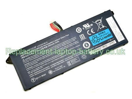 Replacement Laptop Battery for  24WH Long life ACER AP11C3F,  