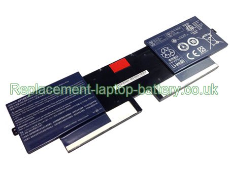Replacement Laptop Battery for  2310mAh Long life ACER AP12B3F, Aspire S5 (S5-391), Aspire S Ultrabook Series, Aspire S5 Ultrabook Series,  