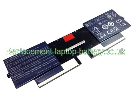 Replacement Laptop Battery for  2310mAh Long life ACER  AP12B3F, Aspire S5 (S5-391), Aspire S Ultrabook Series, Aspire S5 Ultrabook Series,  