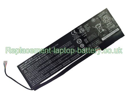 Replacement Laptop Battery for  54WH Long life ACER AP13C3i,  