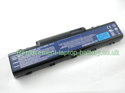 Replacement Laptop Battery for  4400mAh Long life ACER AS07A31, AS07A52, AS07A42, AS07A32,  