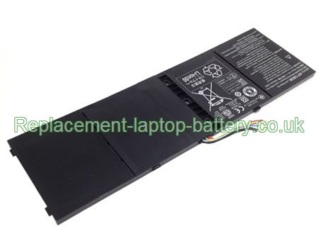 Replacement Laptop Battery for  53WH Long life ACER Aspire M5-583P-6423, AP13B3K, Aspire V5-573G-54208g50akk, Aspire V5-572G,  