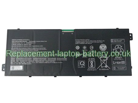 Replacement Laptop Battery for  7380mAh Long life ACER AP18F4M, Chromebook CB714-1W, Chromebook CB715-1W,  