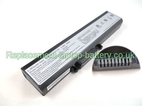 Replacement Laptop Battery for  4400mAh Long life PHILIPS 23+050571+00, Freevents 12NB5800, 2400 Series SCUD, Freevents 12NB5800/J12S,  
