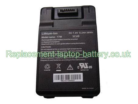 7.4V TWINHEAD Durabook T7M Battery 5200mAh