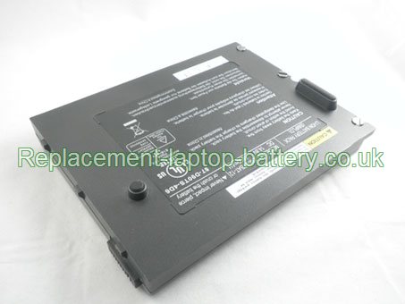 Replacement Laptop Battery for  6600mAh Long life CLEVO PortaNote 9800 Series, D900TBAT-12, PortaNote D9K, PortaNote D900K,  