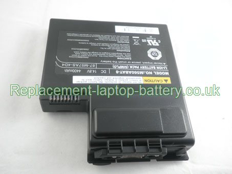 14.8V CLEVO 87-M57AS-4D4 Battery 4400mAh