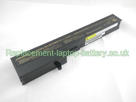 14.8V CLEVO MobiNote M725S Battery 2400mAh