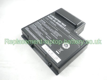 Replacement Laptop Battery for  4400mAh Long life CLEVO M860BAT-8, M860BAT-8(Gallopwire), M860TU, M860BAT-8(SIMPLO),  