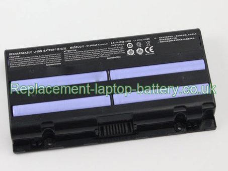 11.1V CLEVO 6-87-N157S-429 Battery 62WH