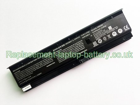 Replacement Laptop Battery for  47WH Long life CLEVO NB50BAT-6, NB50TL, NB50TK1, NB50TZ,  