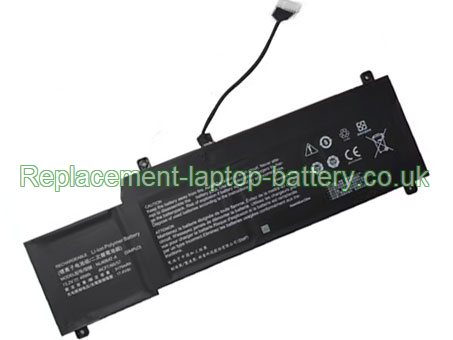 Replacement Laptop Battery for  49WH Long life CLEVO NL40BAT-4,  