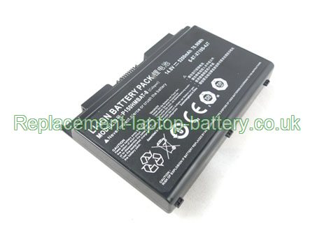 Replacement Laptop Battery for  5200mAh Long life HASEE K770G-i7 D1, K770G-i7, K770G,  