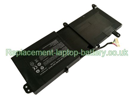 Replacement Laptop Battery for  3915mAh Long life CLEVO 6-87-P640S-4231A, P640BAT-3, P641HK1,  