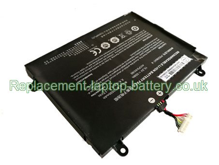 Replacement Laptop Battery for  55WH Long life CLEVO P950BAT-4, P955HP6, P957HR, P955,  