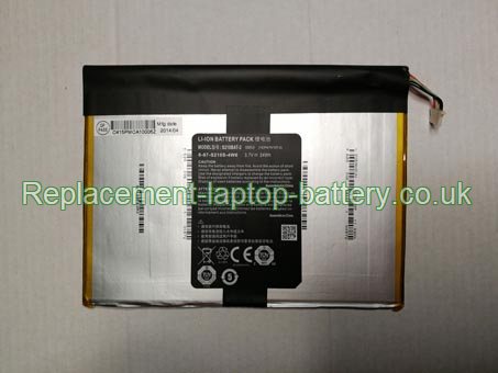 Replacement Laptop Battery for  24WH Long life CLEVO S210BAT-2, 6-87-S210S-4W6, 6-87-S210S-XXXX,  