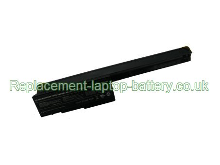 Replacement Laptop Battery for  4400mAh Long life CLEVO TN120RBAT-8, 6-87-T12RS-4D41, TN120 Series,  