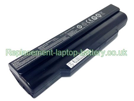 Replacement Laptop Battery for  5600mAh Long life CLEVO W230BAT-6, W230ST, 6-87-W230S-4271, 6-87-W230S-427,  