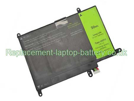 Replacement Laptop Battery for  30WH Long life Dell 1X2TJ, X21HF, Latitude ST-LST01, 06TYC2,  