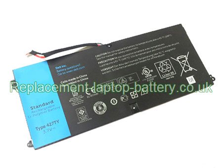 Replacement Laptop Battery for  29WH Long life Dell 427TY, DXR10,  