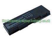 Replacement Laptop Battery for  6600mAh Long life Dell KD476, RD850, TD347, UD267,  
