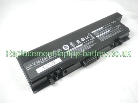 10.8V Dell MOBL-M15X9CEXBATBLK Battery 7800mAh