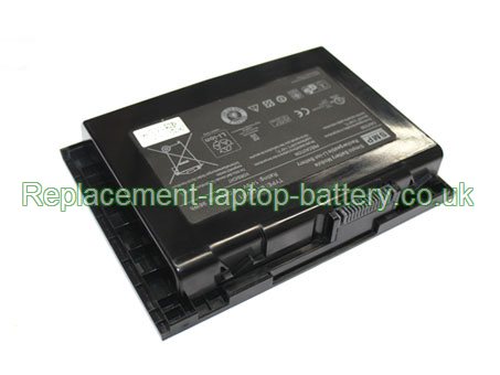 Replacement Laptop Battery for  6600mAh Long life Dell BTYAVG1, Alienware M18X R2, Alienware M18x, X7YGK,  