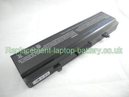 Replacement Laptop Battery for  4400mAh Long life Dell 0F972N, J399N, K450N, Inspiron 1750,  