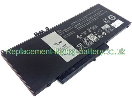 7.4V Dell 8V5GX Battery 51WH