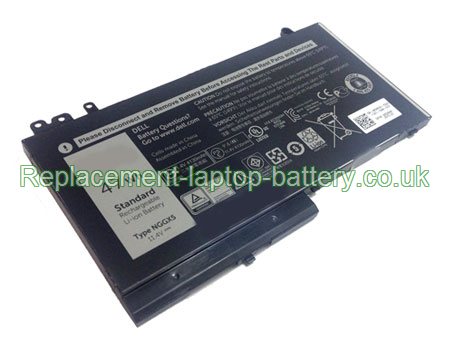 Replacement Laptop Battery for  47WH Long life Dell NGGX5, 6MT4T, RDRH9, Latitude 5270,  