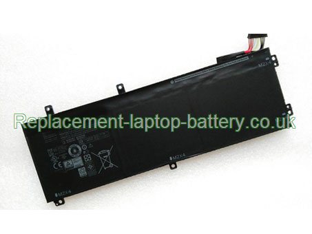 11.4V Dell XPS 15 9550 Battery 56WH