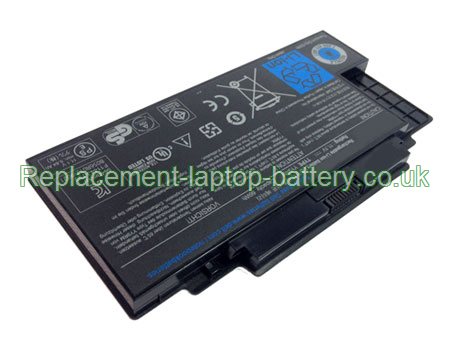 Replacement Laptop Battery for  66WH Long life Dell YY9RM, 0CRKG5, Studio 1569 Series, Studio 15Z Series,  