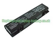 Replacement Laptop Battery for  4400mAh Long life Dell Studio 1735, KM973, PW823, RM870,  