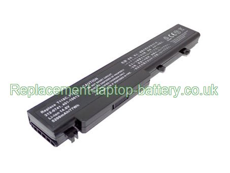 Replacement Laptop Battery for  4400mAh Long life Dell 312-0740, T118C, P726C, 312-0741,  